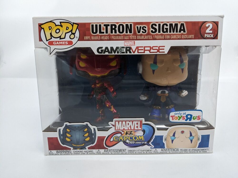 Funko POP - Ultron Vs Sigma- Vinyl Figure -Marvel Vs Capcom